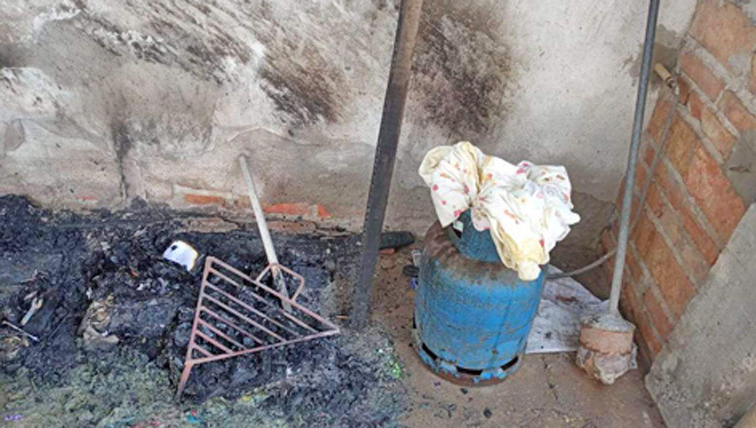 Fuga de gas de una garrafa casi provoca una tragedia en el barrio Juan ...