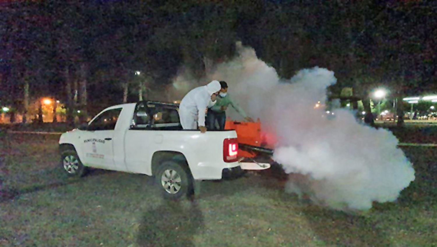 La comuna continúa con la campaña de fumigación en barrios termenses ...