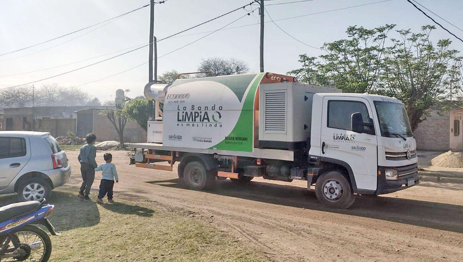 El municipio local refuerza las tareas de fumigación para controlar la ...