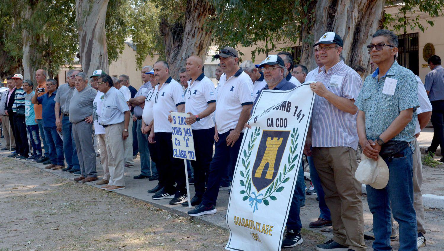 Hubo un acto de ex integrantes del Batallón de Ingenieros N°141 - Con ...