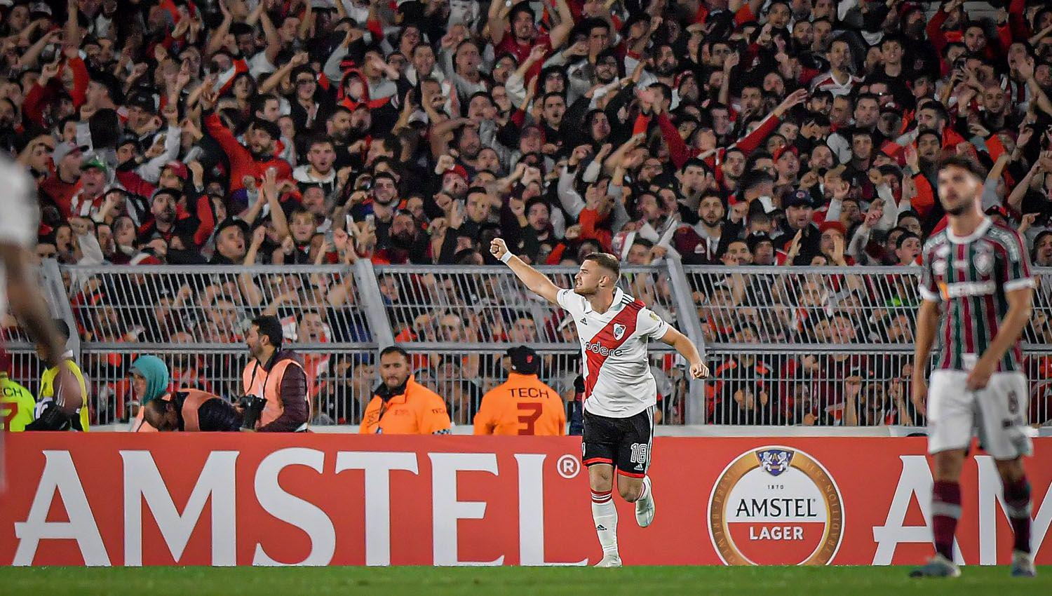 River le ganó al Fluminense y depende de sí mismo para avanzar a ...
