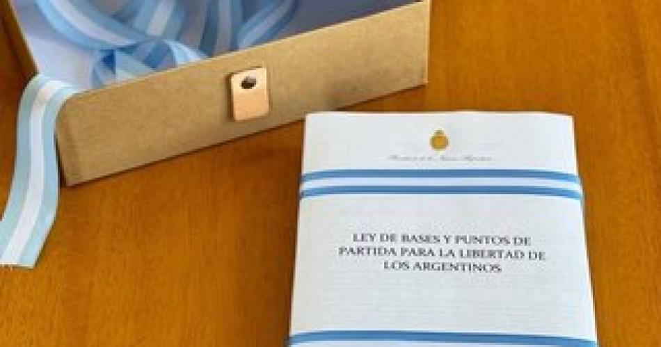 Los puntos principales de la Ley ómnibus que se envió al Congreso - El ...