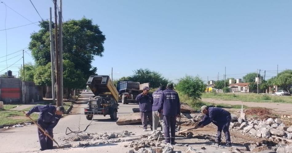 La Capital continúa con el programa de mantenimiento de la red vial ...