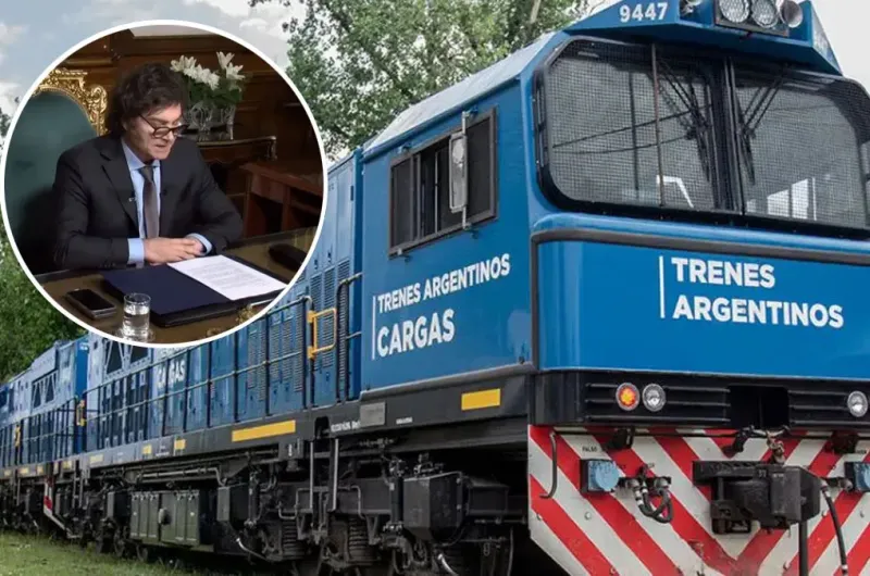 Milei firmó el decreto para la privatización total de la empresa ...