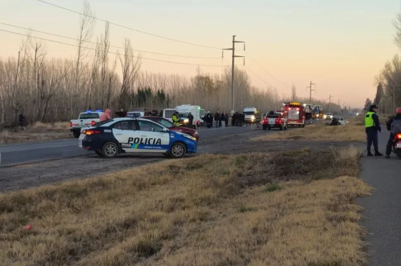 Dos muertos y siete heridos en un triple choque en la Ruta 7 - El ...