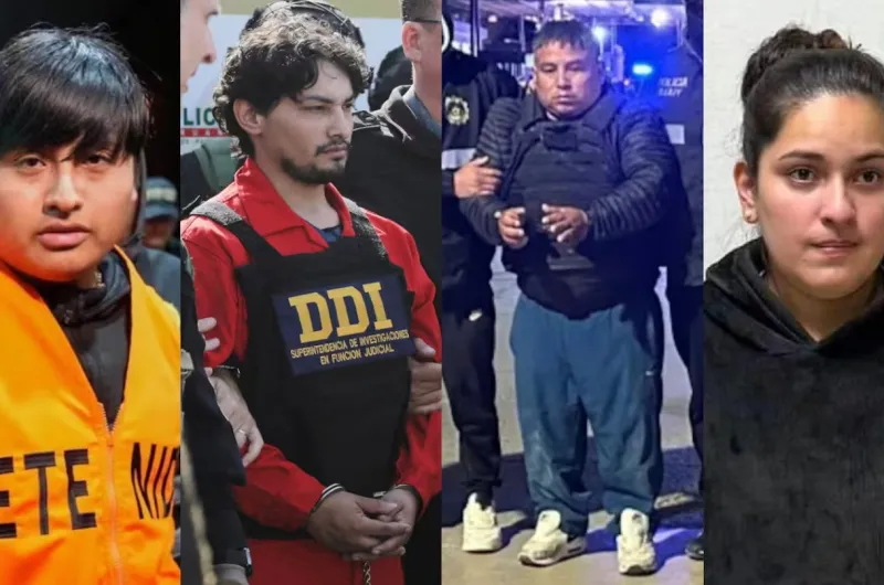 Quién es quién: los roles de los nueve detenidos por el triple crimen ...