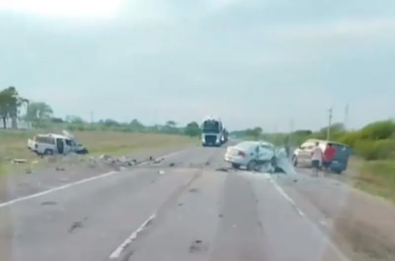 Choque frontal en la R. 34 causa dos muertes y deja una mujer muy grave ...