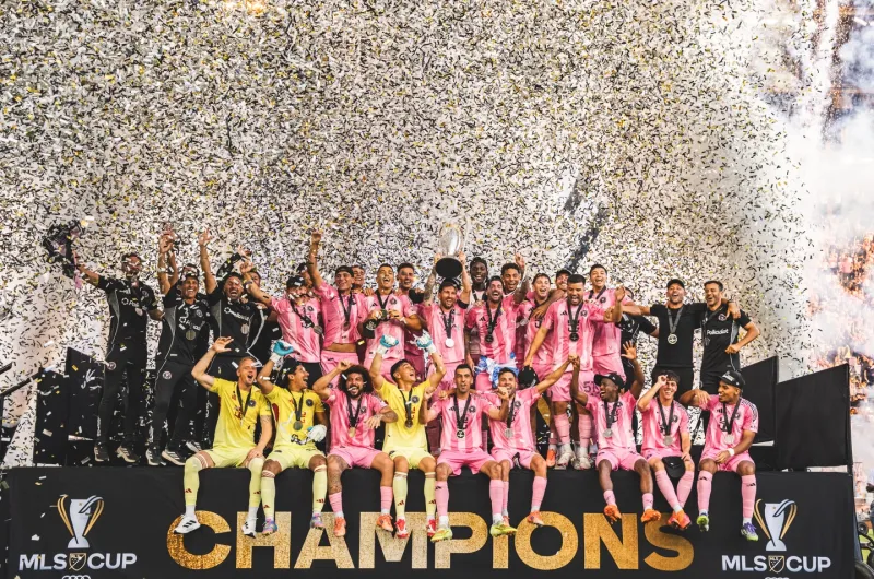 Inter Miami se consagra campeón de la MLS tras vencer 3-1 al Vancouver Whitecaps con Messi