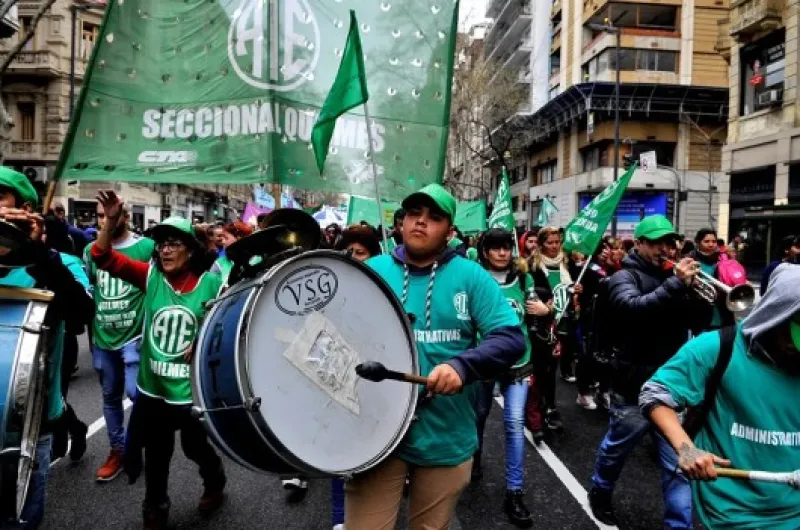 "No a la intervención": ATE convoca a una marcha nacional en apoyo a ...