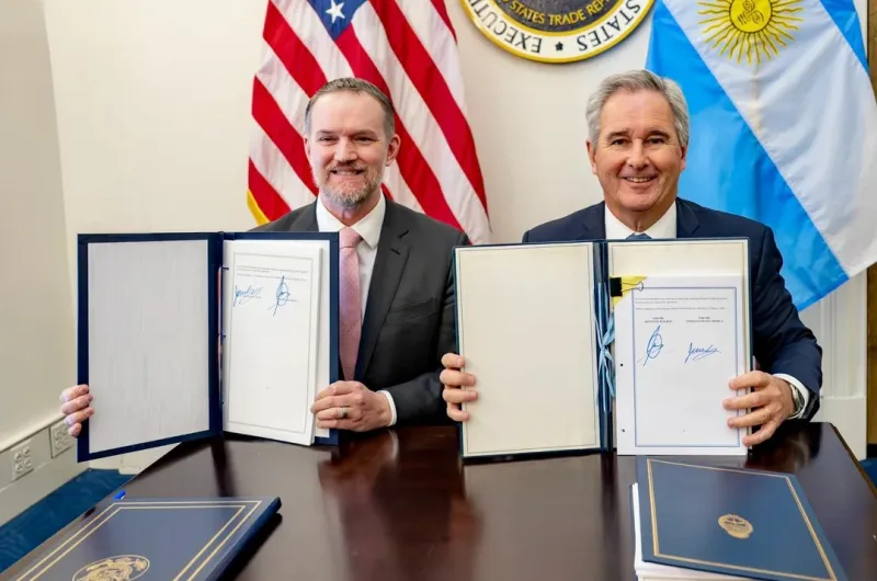 La Argentina y Estados Unidos firmaron un Acuerdo de Comercio e ...