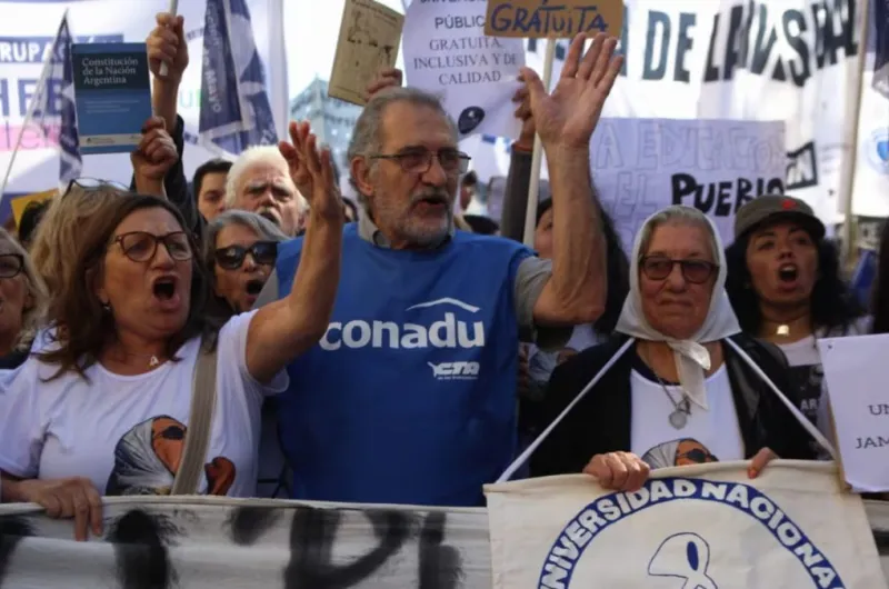 Universidades en alerta: los gremios docentes se suman a la marcha de ...