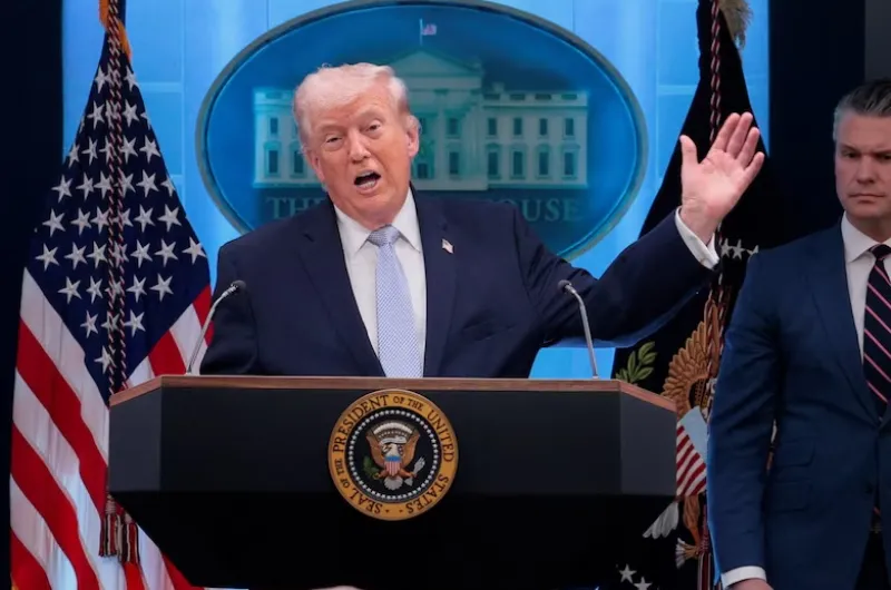 Trump lanzó una dura amenaza a Irán y advirtió sobre ataques masivos si ...
