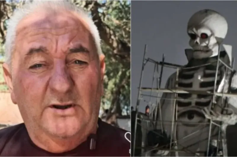 La muerte de Daniel Quinteros, due&ntilde;o de la estatua de San La Muerte, abri&oacute; una disputa legal - La construcci&oacute;n podr&iacute;a derribarse pr&oacute;ximamente.