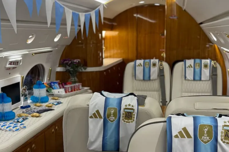 Los viajes VIP en avión son el boom de último momento