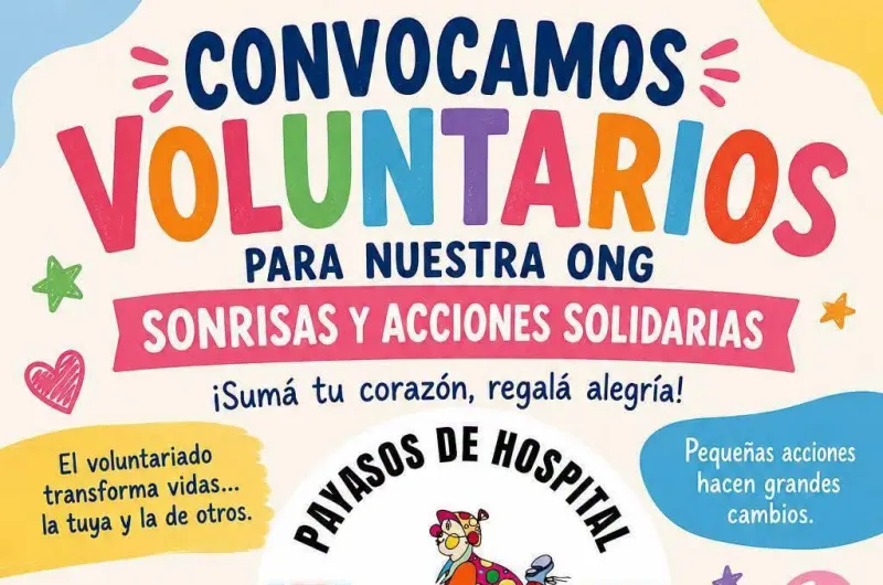 Sonrisas y Acciones Solidarias: necesitan sumar voluntarios