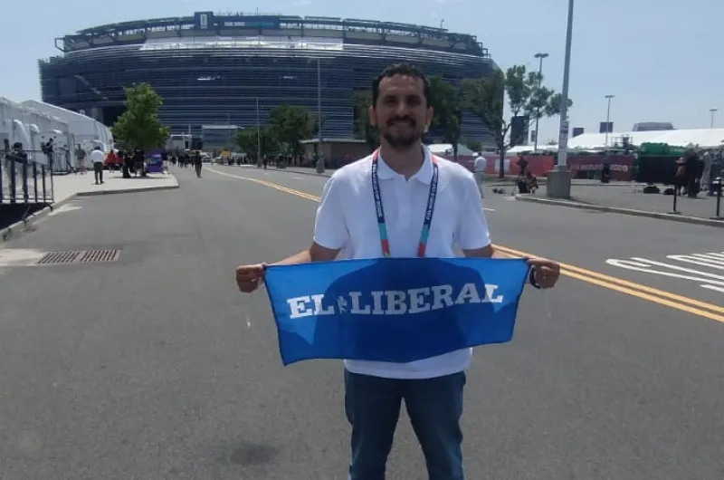 FOTOS | EL LIBERAL ya está en Nueva Jersey para vivir la gran final del Mundial entre Argentina y España