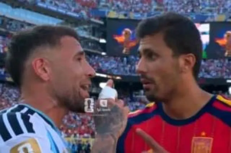 Otamendi explotó tras la final y encaró a Rodri: "Toda la semana estuviste llorando"