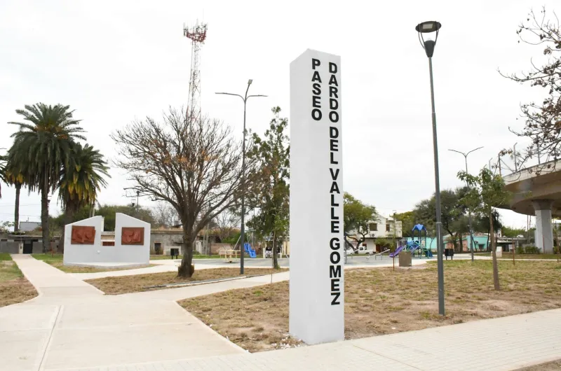 La Capital inaugurará el paseo Dardo del Valle Gómez, un nuevo espacio verde en el barrio Francisco de Aguirre