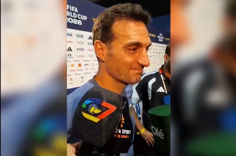 Lionel Scaloni: "Hasta diciembre voy a seguir y después seguramente voy a hablar con el Presidente"