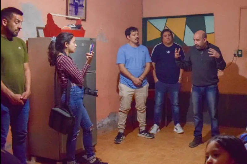 Mirolo recorrió el barrio Misky Mayu y reafirmó el compromiso de recuperar los barrios