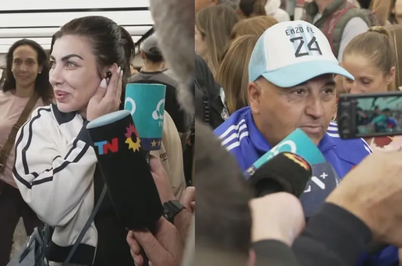 Qué dijeron los familiares de los jugadores de la Selección Argentina en su regreso al país