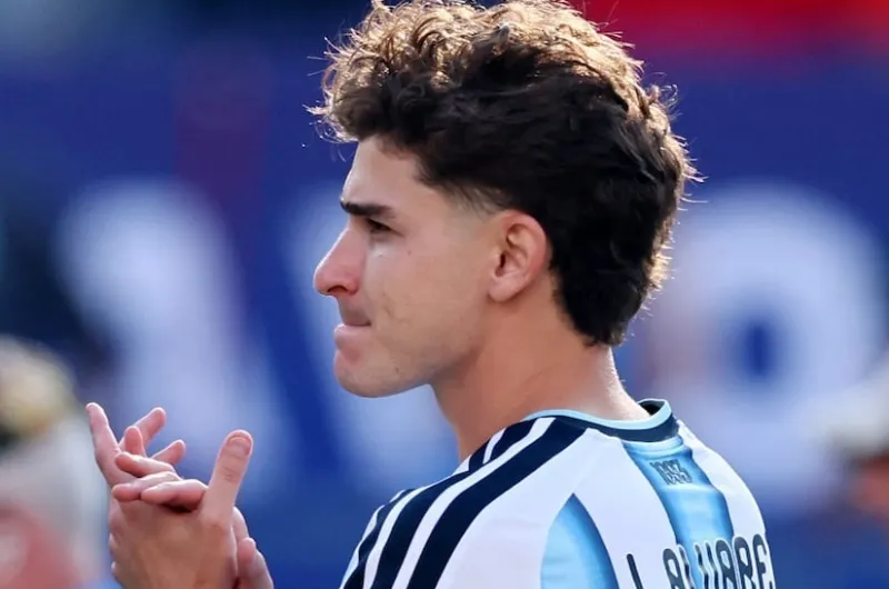 "Vamos a levantarnos": el emotivo mensaje de Julián Álvarez tras la final