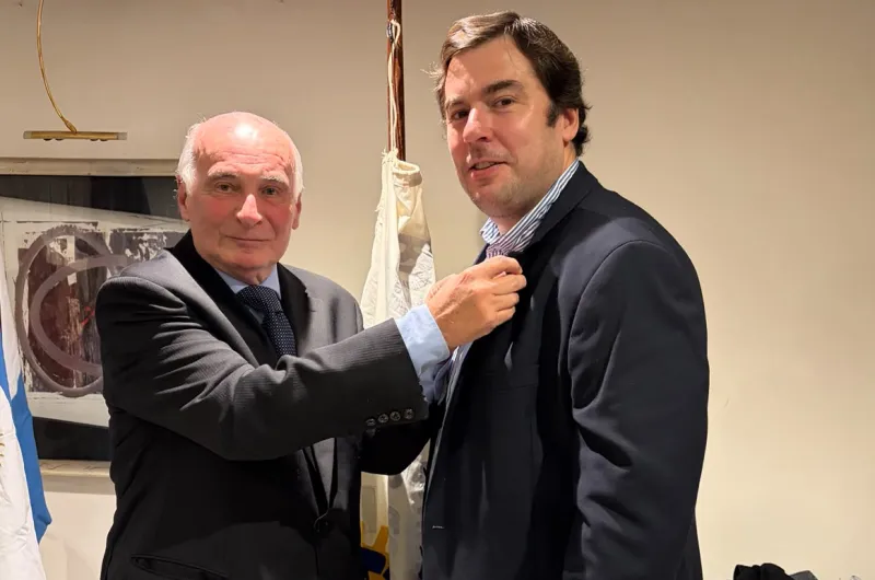 El Rotary Club Francisco de Aguirre renovó sus autoridades y Gabriel Barbieri asumió la presidencia