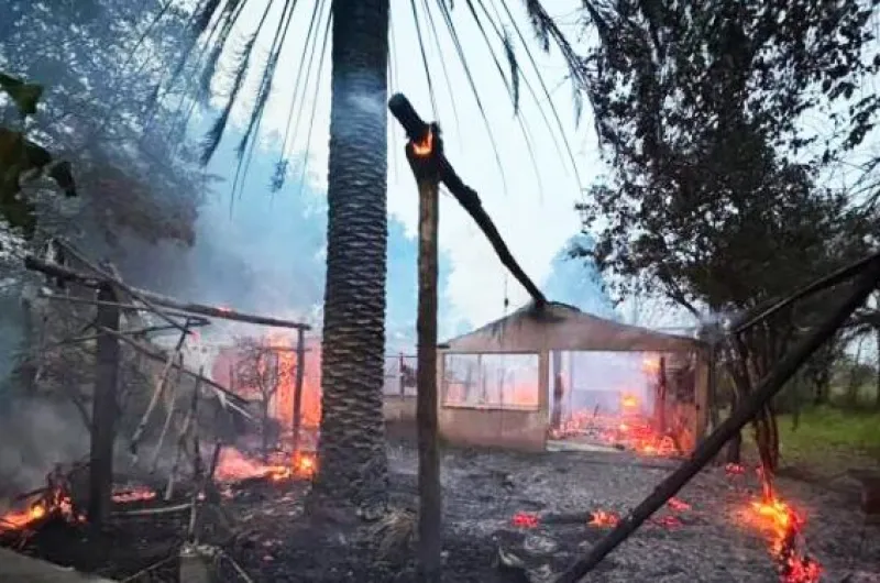 Tragedia en el Norte: una mujer de 82 años murió al incendiarse por completo su vivienda