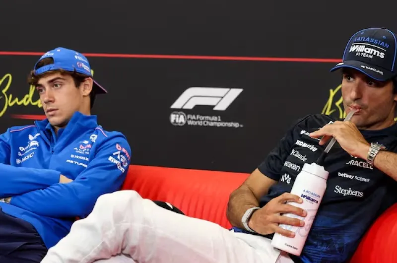 Polémica en Hungría: la F1 juntó a Colapinto con Sainz y Alonso días después de la final del Mundial y el argentino se mostró incómodo