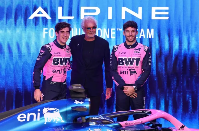 Briatore bancó a Gasly como top 6 de la F1 y frenó las expectativas por Colapinto: "El piloto no es mi prioridad"