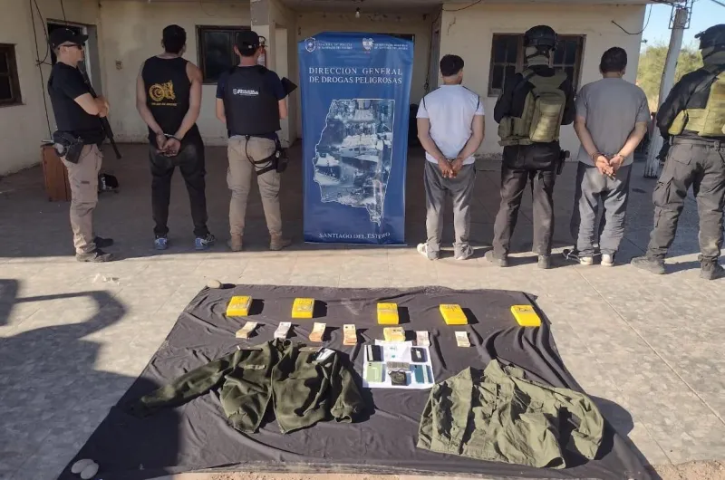 Confirmaron procesamiento del médico gendarme, apresado con 5,690 kilos de cocaína en Copo