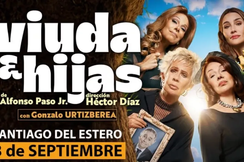 Estos son los ganadores de las entradas para "Viudas e hijas" en el Teatro 25 de Mayo