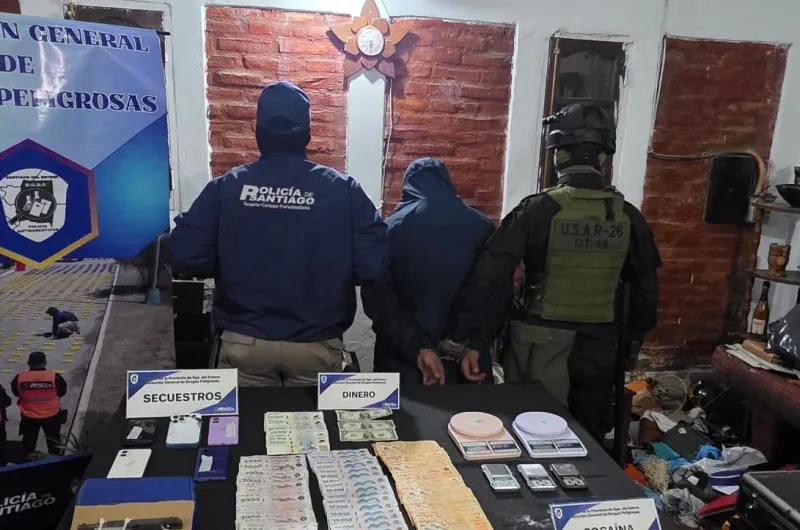 Golpe al narcotráfico en Las Termas: desbaratan red de quioscos narcos en tres barrios