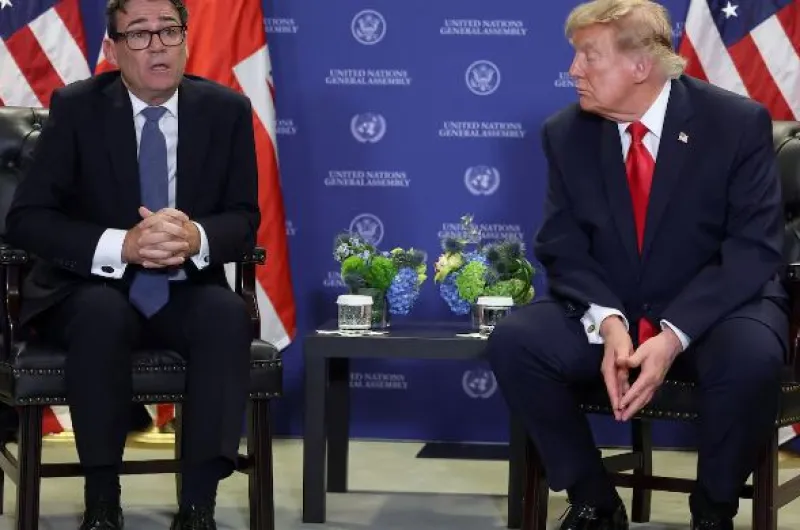 Cumbre diplomática en la ONU: Trump y el primer ministro británico hablaron sobre el conflicto por las Islas Malvinas