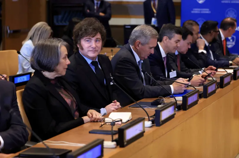 Javier Milei y Donald Trump coincidieron en Nueva York por el Escudo de las Américas