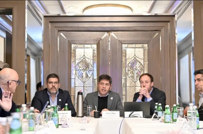 Kicillof participó de una charla sobre el futuro de América latina en Nueva York