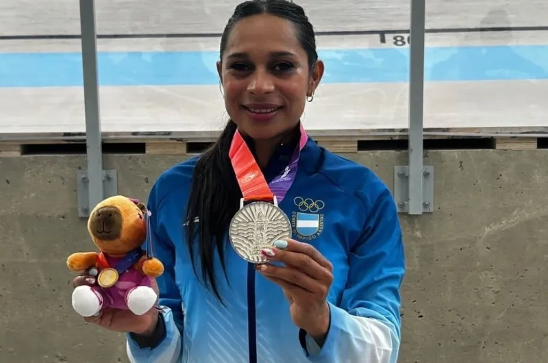 Natalia Vera ganó la medalla de bronce en velocidad en los Juegos Suramericanos 2026
