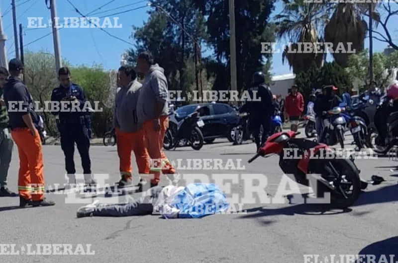Identificaron al motociclista que murió en el trágico choque de av. Madre de Ciudades