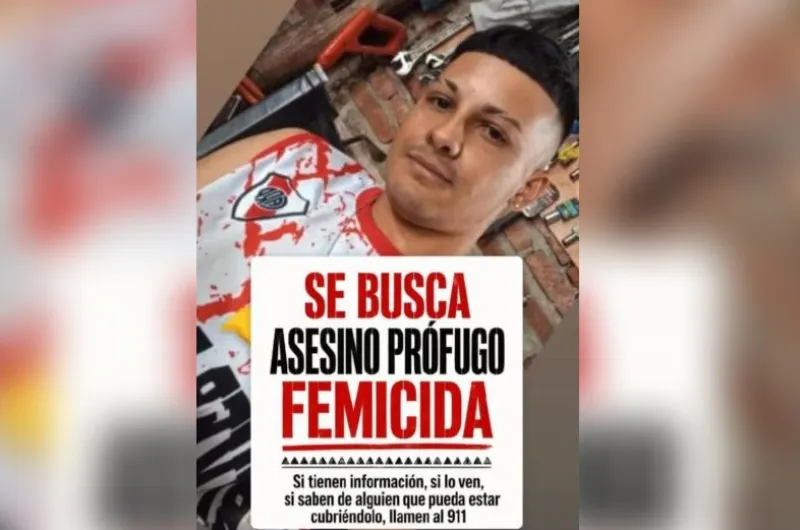 Femicidio: hallaron muerta a una joven de 20 años y buscan a su pareja, quien grabó un video antes de fugarse