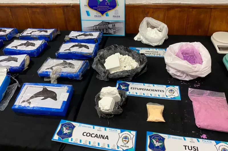 Cayó una banda narco ligada al automovilismo: cocaína con sello de delfín