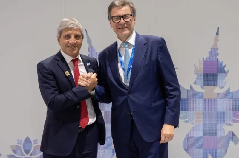 Caputo en Italia: reunión bilateral para profundizar comercio e inversiones