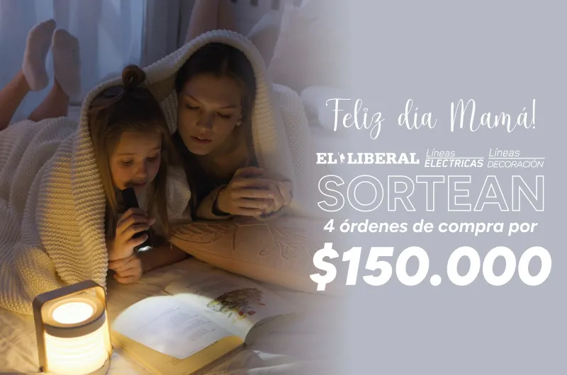 Día de la Madre: EL LIBERAL y Líneas Eléctricas sortean cuatro órdenes de compra de $150.000